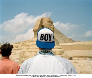 Martin Parr, «The Sphinx», Gizé, Egipto, 1992.